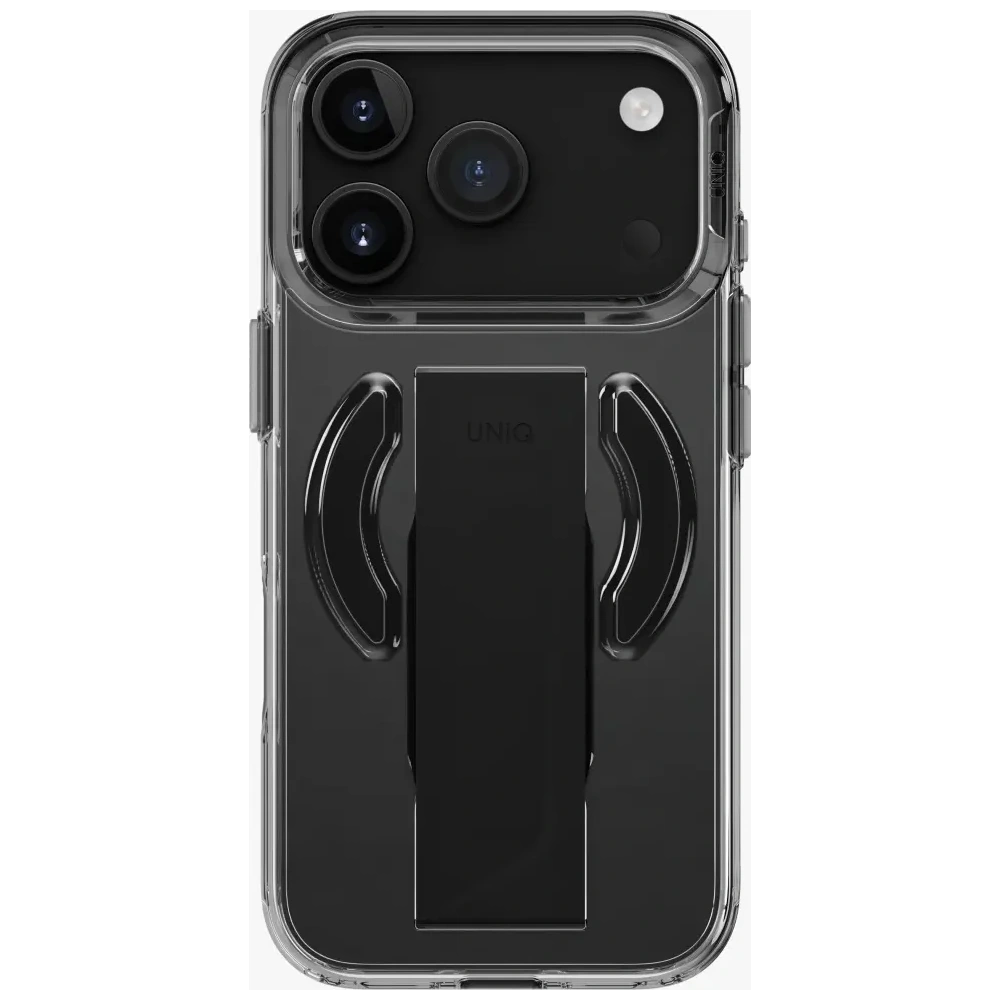 Etui UNIQ Heldro Air do Apple iPhone 17 Pro MagClick Charging czarny