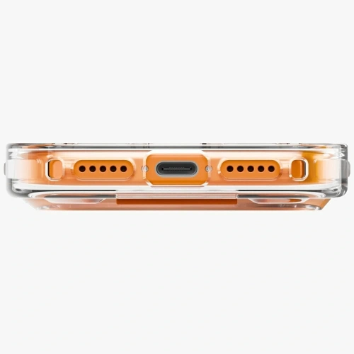 Etui UNIQ Heldro Air do Apple iPhone 17 Pro MagClick Charging pomarańczowy
