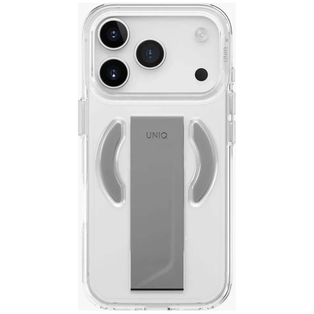 Etui UNIQ Heldro Air do Apple iPhone 17 Pro MagClick Charging przezroczysty