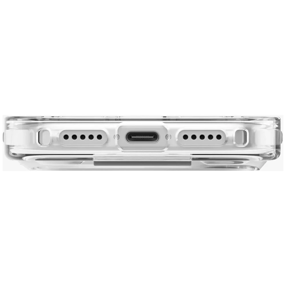 Etui UNIQ Heldro Air do Apple iPhone 17 Pro MagClick Charging przezroczysty