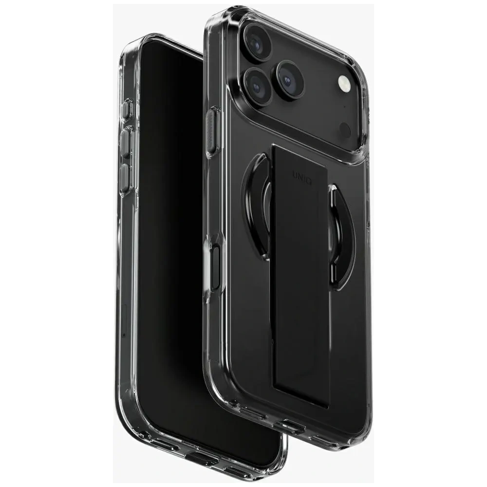 Etui UNIQ Heldro Air do Apple iPhone 17 Pro Max MagClick Charging czarny