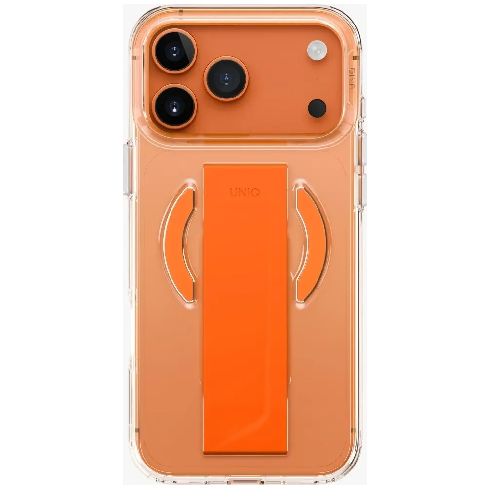 Etui UNIQ Heldro Air do Apple iPhone 17 Pro Max MagClick Charging pomarańczowy