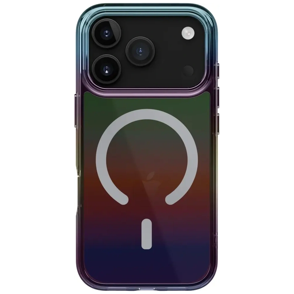 Etui UNIQ Iridescia do Apple iPhone 17 Pro MagClick Charging midnight quartz