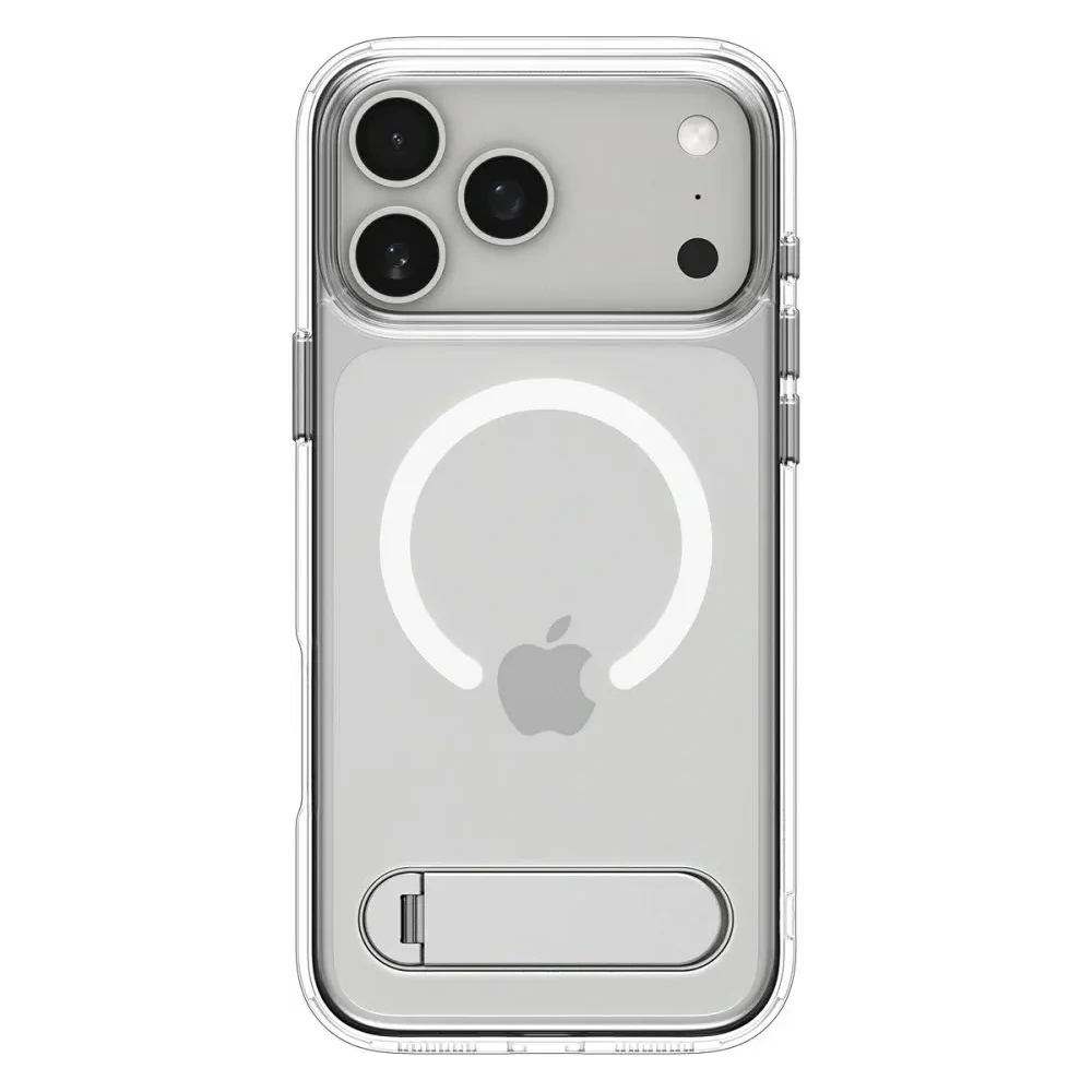 Etui Spigen Ultra Hybrid S Mag MagSafe do Apple iPhone 17 Pro Clear/white