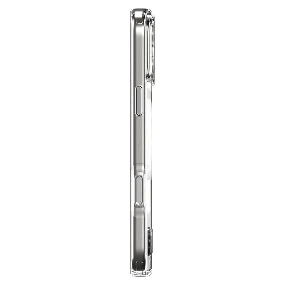 Etui Spigen Ultra Hybrid S Mag MagSafe do Apple iPhone 17 Pro Clear/white
