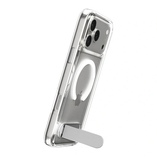 Etui Spigen Ultra Hybrid S Mag MagSafe do Apple iPhone 17 Pro Clear/white