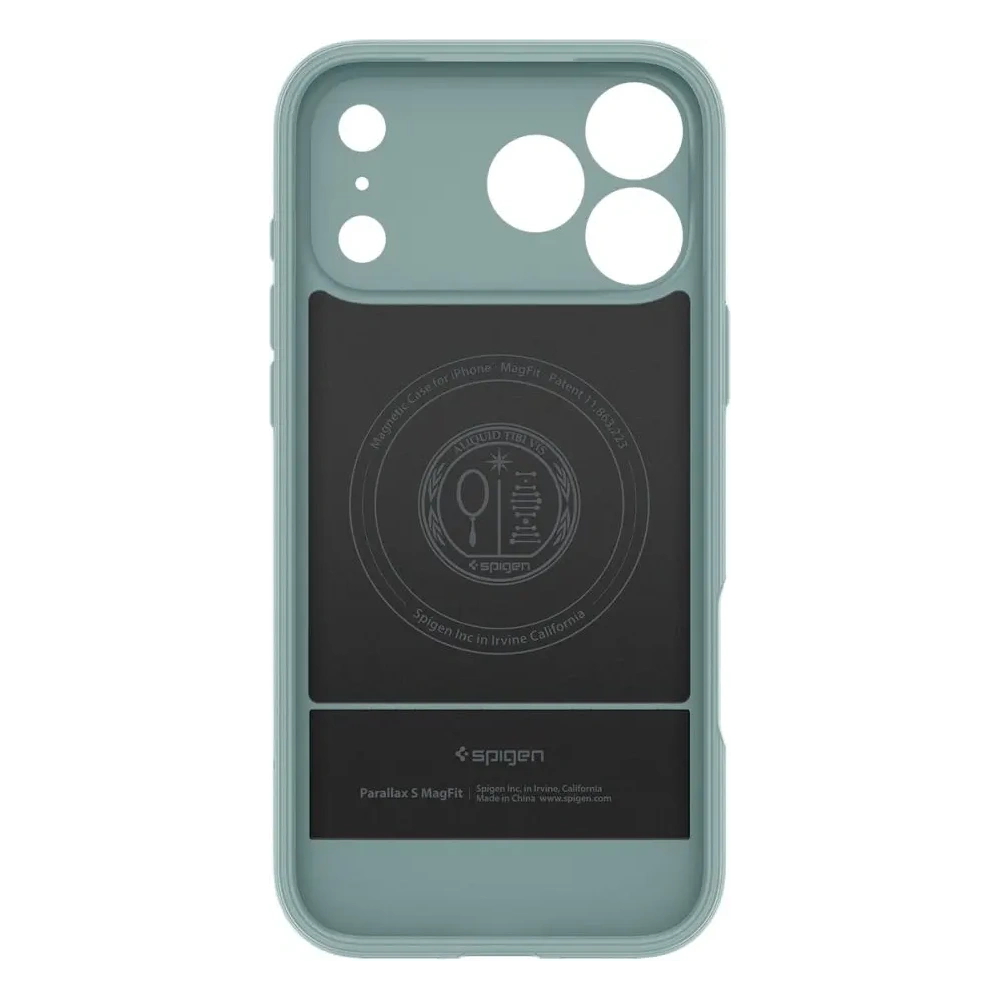Etui Spigen Parallax S Mag MagSafe do Apple iPhone 17 Pro Sage Green