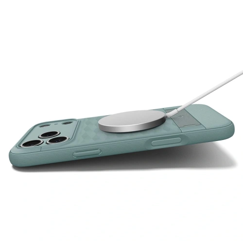 Etui Spigen Parallax S Mag MagSafe do Apple iPhone 17 Pro Sage Green