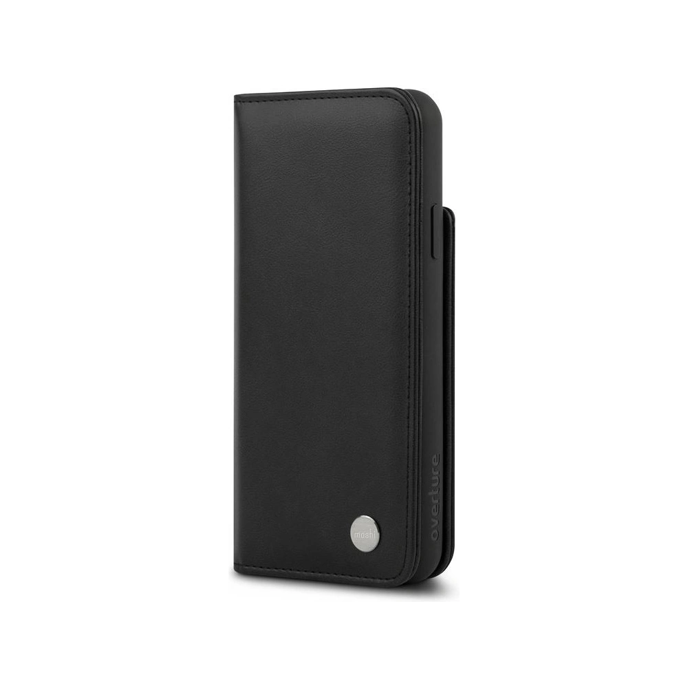 Hurtownia GSM - Etui Moshi Overture 2w1 Apple iPhone 11 Pro Max s kapsami na karty + stojánek (systém SnapTo) (Charcoal Black) - MOSH047BLK - {ean13} - Hurt