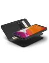 Hurtownia GSM - Etui Moshi Overture 2w1 Apple iPhone 11 Pro Max s kapsami na karty + stojánek (systém SnapTo) (Charcoal Black) - MOSH047BLK - {ean13} - Hurt