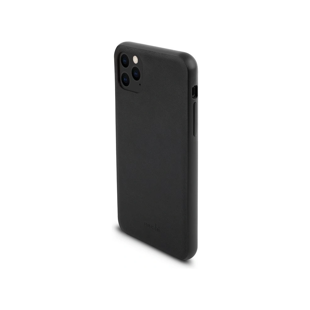 Hurtownia GSM - Etui Moshi Overture 2w1 Apple iPhone 11 Pro Max s kapsami na karty + stojánek (systém SnapTo) (Charcoal Black) - MOSH047BLK - {ean13} - Hurt
