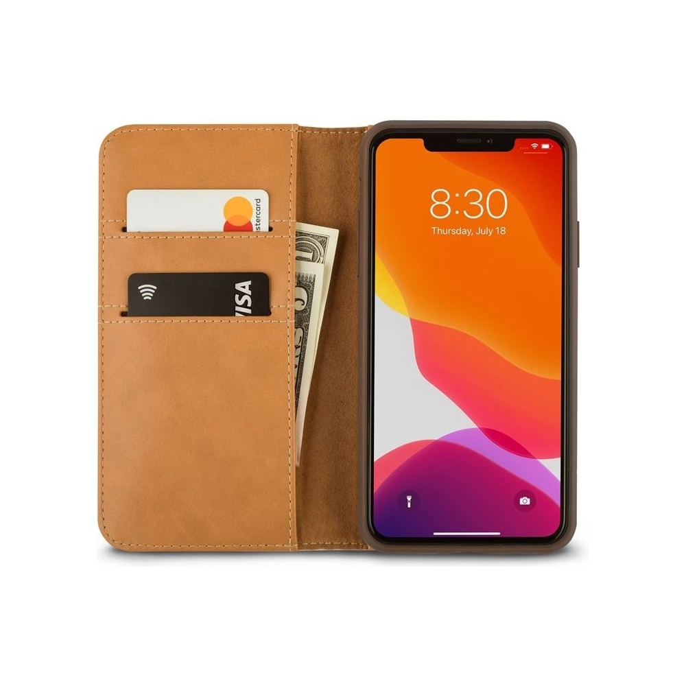 Hurtownia GSM - Etui Moshi Overture 2w1 Apple iPhone 11 Pro Max s kapsami na karty + stojánek (systém SnapTo) (Luna Pink) - MOSH048PNK - {ean13} - Hurt