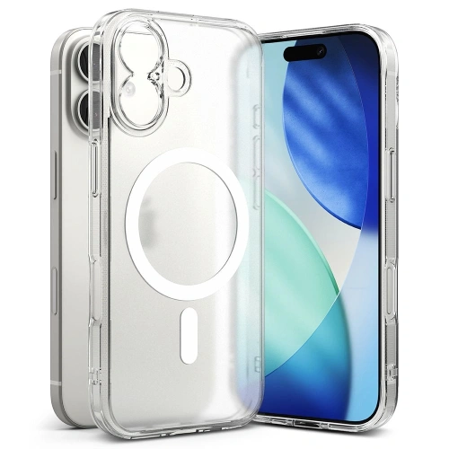 Etui Ringke Fusion Magnetic MagSafe do Apple iPhone 17 Matte Clear