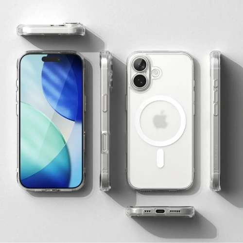 Etui Ringke Fusion Magnetic MagSafe do Apple iPhone 17 Matte Clear