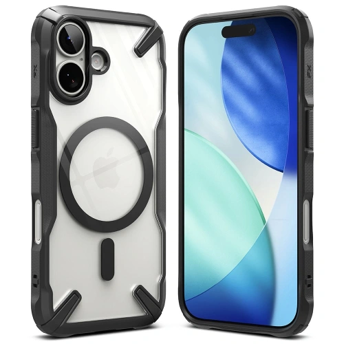 Etui Ringke Fusion-X Magnetic MagSafe do Apple iPhone 17 Black