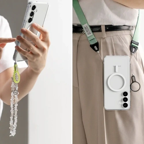 Etui Ringke Fusion Magnetic MagSafe do Samsung Galaxy S25 FE Clear