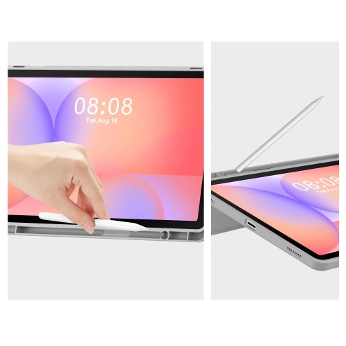 Etui Tech-Protect SmartCase Pen do Samsung Galaxy Tab S9 11.0 / S9 FE / S10 FE / S10 Lite 10.9 X710 / X716b / X510 / X516b / X520 / X526 / X400 / X406b Grey