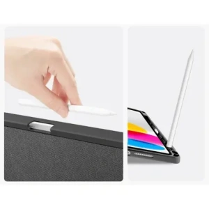 Etui Tech-Protect SmartCase Pen Canvas do Apple iPad 10.9" 2022 / 11" 2025  Charcoal Grey