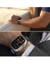 Pasek Tech-Protect IconBand Line do Apple Watch 8 / 9 / 10 / 11 / SE / Ultra 44/45/46/49mm Black/orange