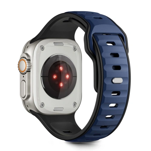 Pasek Tech-Protect IconBand Line do Apple Watch 8 / 9 / 10 / 11 / SE / Ultra 44/45/46/49mm Black/navy
