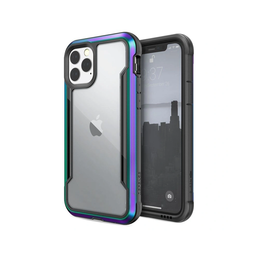 Hurtownia GSM - Hliníkový obal X-Doria Defense Shield Apple iPhone 11 Pro (test pádu 3m) (Iridescent) - XDR009IRI - {ean13} - Hurt