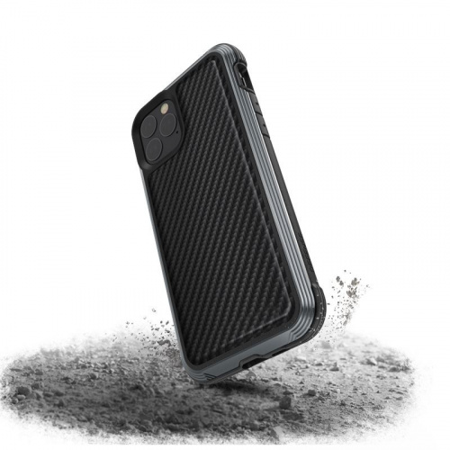 Hurtownia X-Doria - 6950941484473 - XDR010BLK - Etui aluminiowe X-Doria Defense Lux Apple iPhone 11 Pro (Drop test 3m) (Black Carbon Fiber) - B2B homescreen