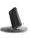 X-Doria Defense Lux - Aluminum Case for iPhone 11 Pro (Drop test 3m) (Black Carbon Fiber)