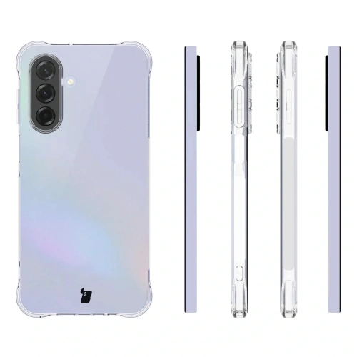 Elastyczne etui + 2x szkło hartowane Bizon Case Clear Pack do Samsung Galaxy A17 5G