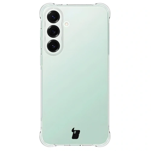 Elastyczne etui + 2x szkło hartowane Bizon Case Clear Pack do Samsung Galaxy S25 FE