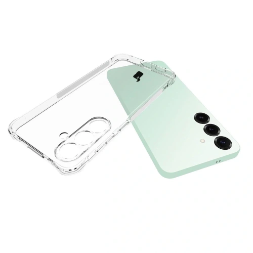 Elastyczne etui + 2x szkło hartowane Bizon Case Clear Pack do Samsung Galaxy S25 FE