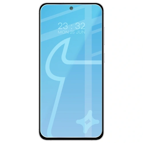 Elastyczne etui + 2x szkło hartowane Bizon Case Clear Pack do Samsung Galaxy S25 FE