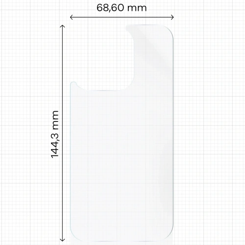 Folia hydrożelowa na tył Bizon Glass Hydrogel do Apple iPhone 14 Pro