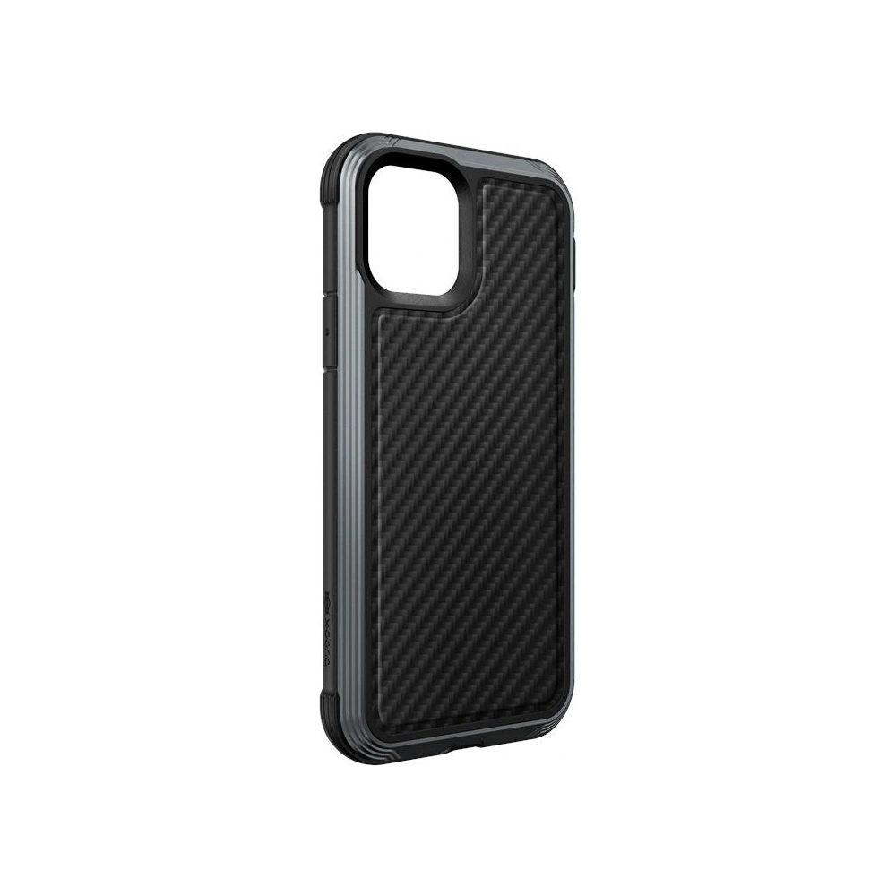 Hurtownia GSM - Etui hliníkové X-Doria Defense Lux Apple iPhone 11 Pro (test pádu 3m) (Černá uhlíková vlákna) - XDR010BLK - {ean13} - Hurt