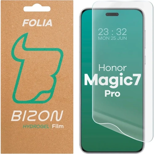 Folia hydrożelowa na ekran Bizon Glass Hydrogel Front do Honor Magic7 Pro