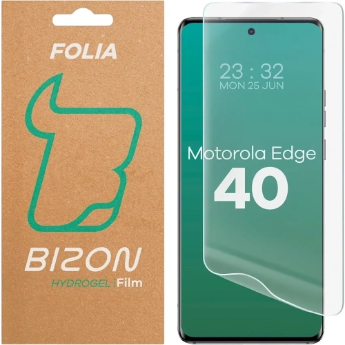 Folia hydrożelowa na ekran Bizon Glass Hydrogel Front do Motorola Edge 40