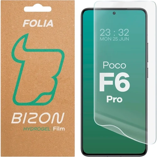 Folia hydrożelowa na ekran Bizon Glass Hydrogel Front do Xiaomi POCO F6 Pro