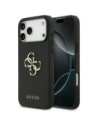 Etui Guess Grained Big 4G & Classic Logo do Apple iPhone 17 Pro Max czarny