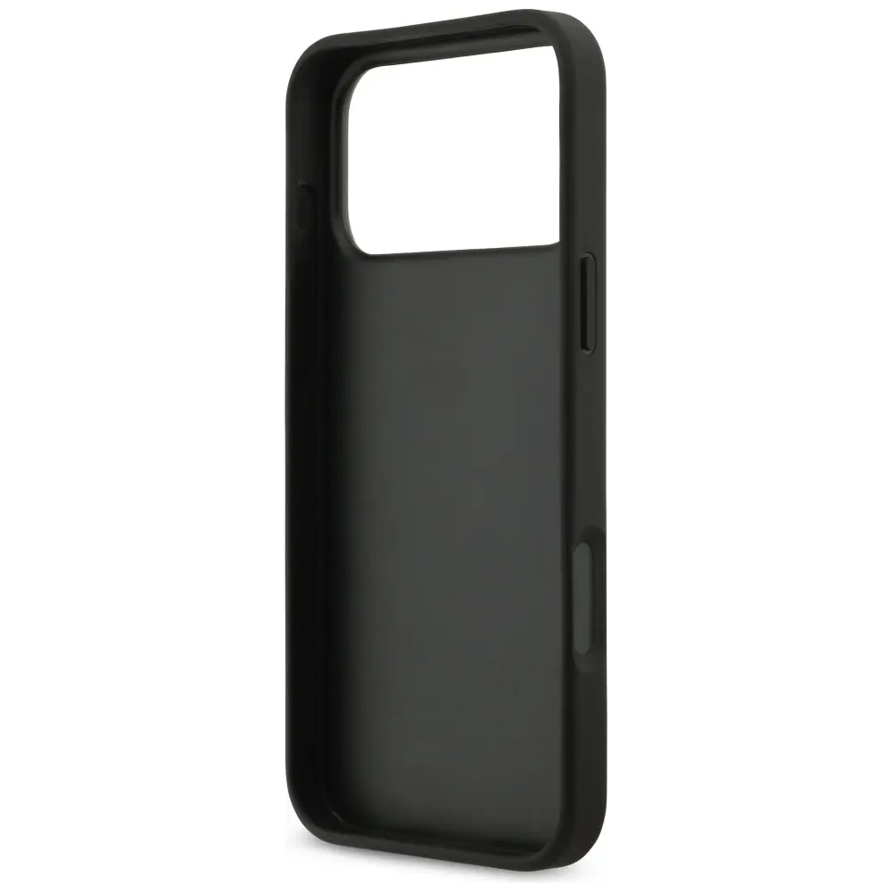 Etui Guess Grained Big 4G & Classic Logo do Apple iPhone 17 Pro Max czarny