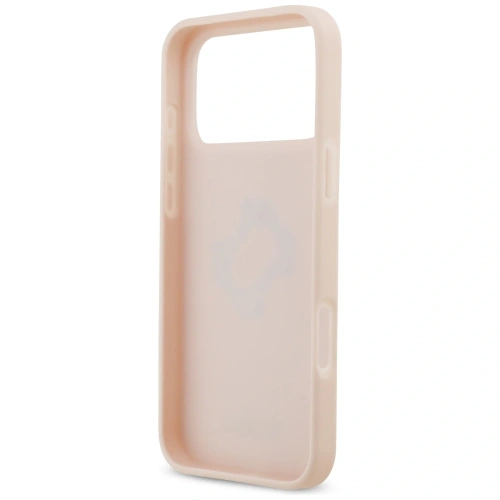 Etui Guess Grained Big 4G & Classic Logo do Apple iPhone 17 Pro Max różowy