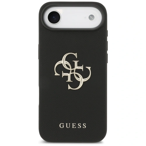 Etui Guess Grained Big 4G & Classic Logo do Apple iPhone Air czarny