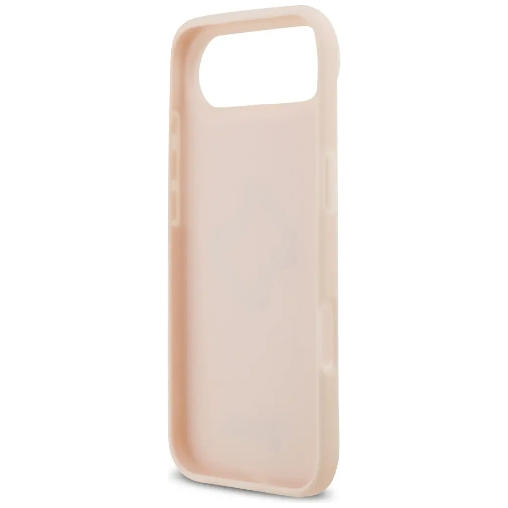 Etui Guess Grained Big 4G & Classic Logo do Apple iPhone Air różowy