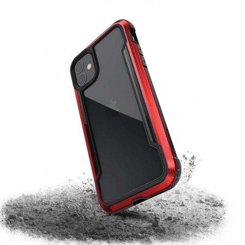 Hurtownia X-Doria - 6950941484633 - XDR017RED - Etui aluminiowe X-Doria Defense Shield Apple iPhone 11 (Drop test 3m) (Red) - B2B homescreen