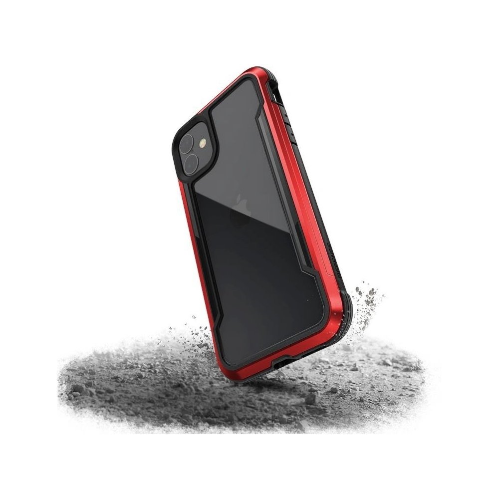 Hurtownia GSM - Hliníkové pouzdro X-Doria Defense Shield Apple iPhone 11 (Test pádu 3m) (Červené) - XDR017RED - {ean13} - Hurt