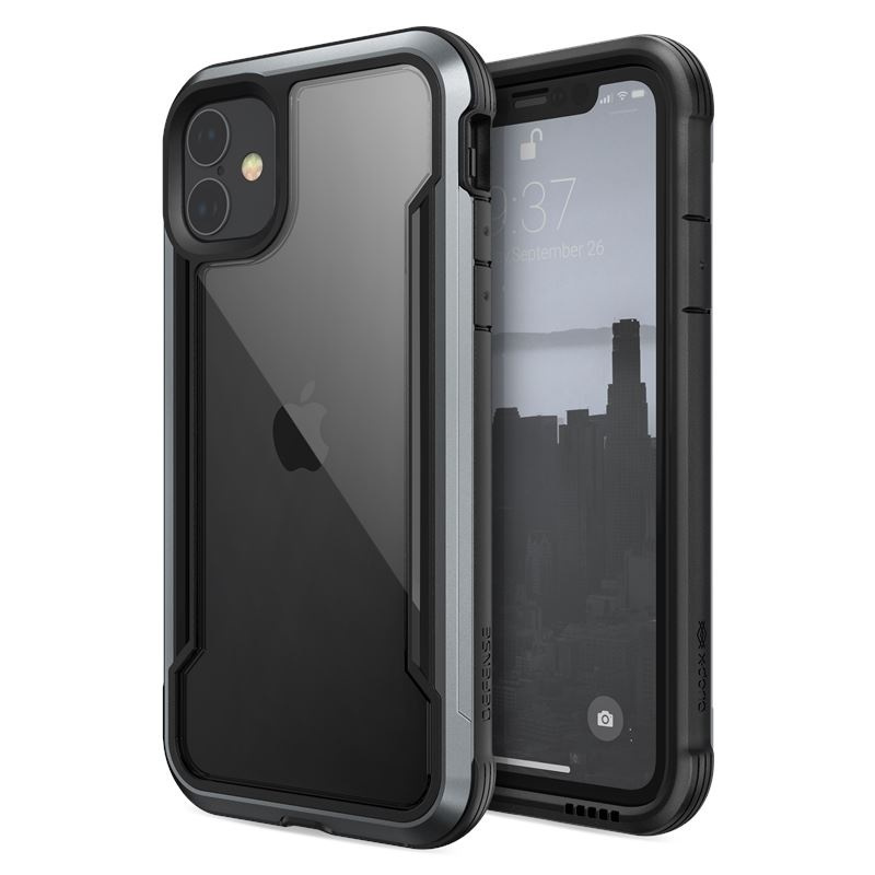 X-Doria Distributor - 6950941484596 - XDR018BLK - X-Doria Defense Shield - Aluminum Case for iPhone 11 (Drop test 3m) (Black) - B2B homescreen