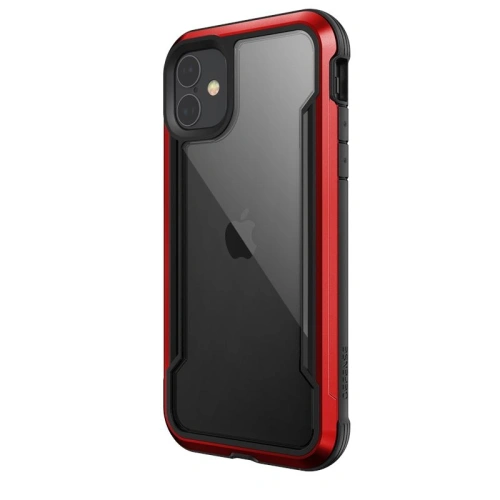 Etui aluminiowe X-Doria Defense Shield Apple iPhone 11 (Drop test 3m) (Red)