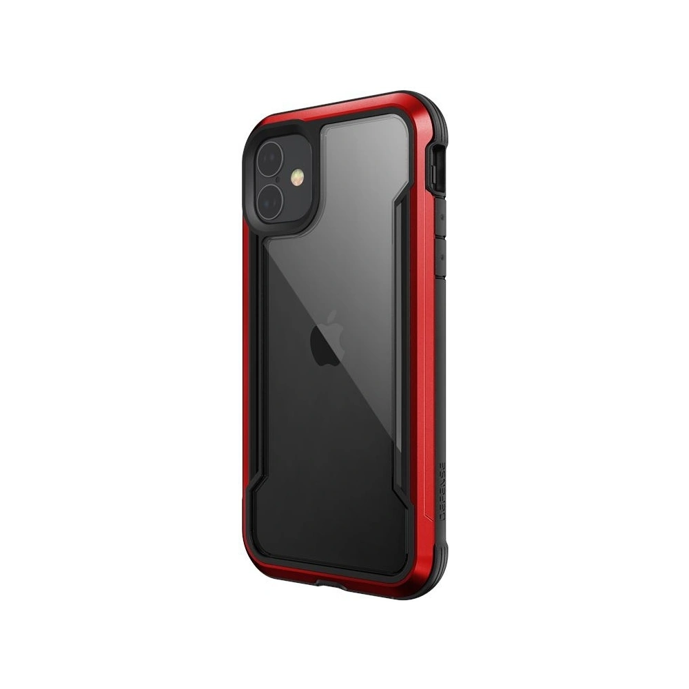 Hurtownia GSM - Hliníkové pouzdro X-Doria Defense Shield Apple iPhone 11 (Test pádu 3m) (Červené) - XDR017RED - {ean13} - Hurt