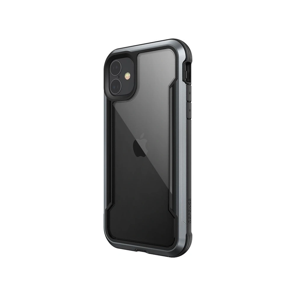 Hurtownia GSM - Hliníkový obal X-Doria Defense Shield Apple iPhone 11 (test pádu 3m) (černý) - XDR018BLK - {ean13} - Hurt