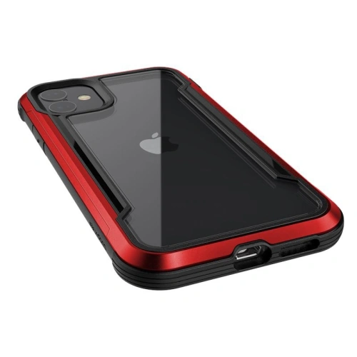 Etui aluminiowe X-Doria Defense Shield Apple iPhone 11 (Drop test 3m) (Red)