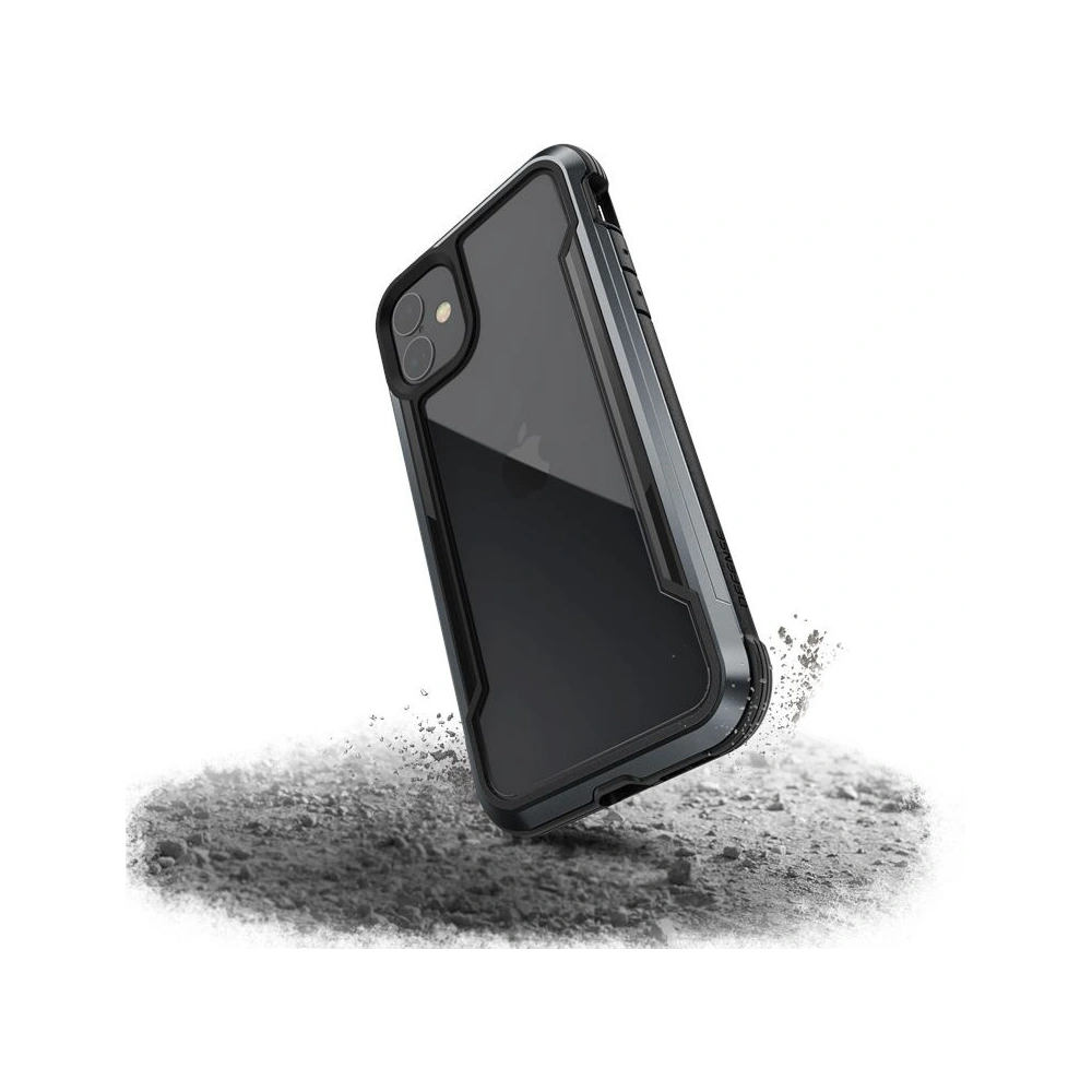 Hurtownia GSM - Hliníkový obal X-Doria Defense Shield Apple iPhone 11 (test pádu 3m) (černý) - XDR018BLK - {ean13} - Hurt