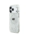 Etui Karl Lagerfeld IML Karl Head Logo MagSafe do Apple iPhone 17 Pro szary